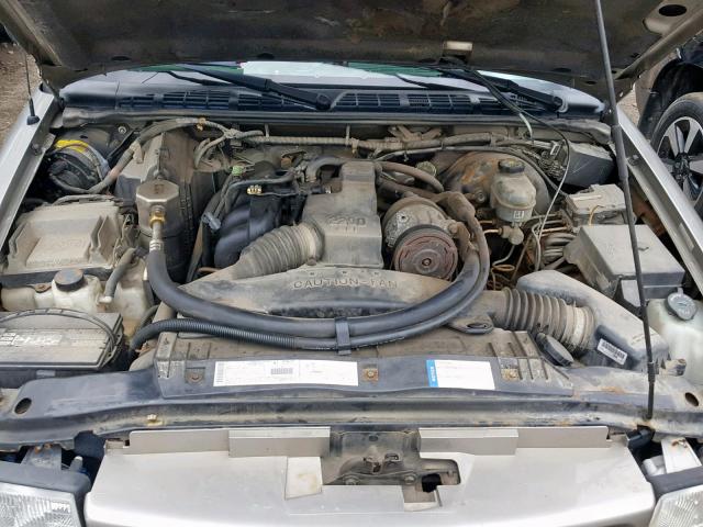 1GTCS195918172557 - 2001 GMC SONOMA SILVER photo 7