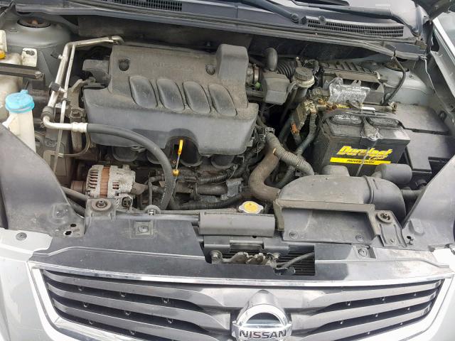 3N1AB6AP0BL624516 - 2011 NISSAN SENTRA 2.0 GRAY photo 7