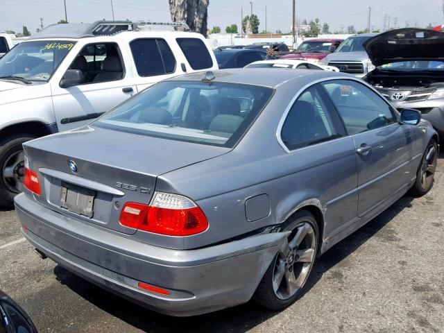 WBABD33474JY97148 - 2004 BMW 325 CI SILVER photo 4