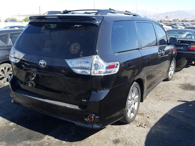 5TDXK3DC6DS326760 - 2013 TOYOTA SIENNA SPO BLACK photo 4