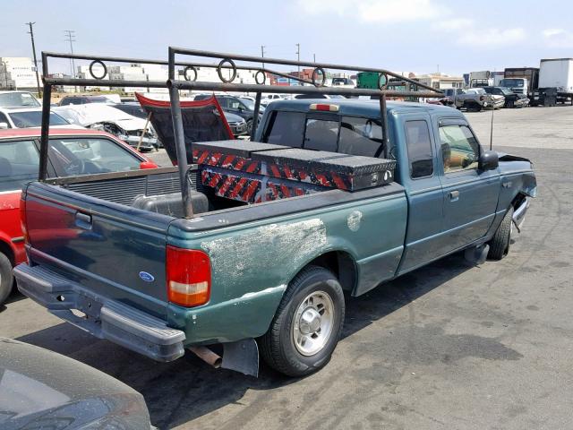 1FTCR14X9SPB07381 - 1995 FORD RANGER SUP GREEN photo 4