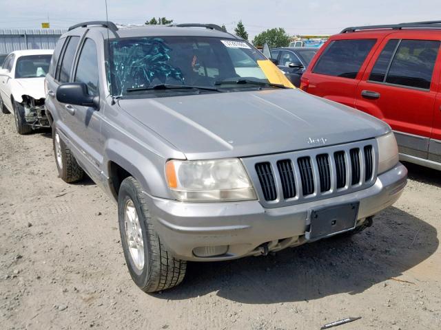 1J4GW58N6YC170023 - 2000 JEEP GRAND CHER GRAY photo 1