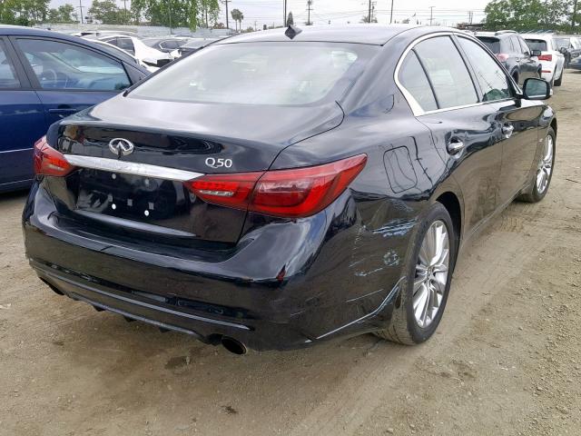 JN1CV7AP7JM241604 - 2018 INFINITI Q50 PURE BLACK photo 4