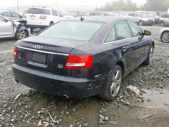 WAUDH74F88N142190 - 2008 AUDI A6 3.2 QUA BLACK photo 4