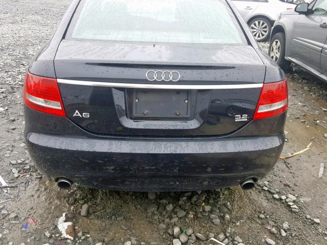 WAUDH74F88N142190 - 2008 AUDI A6 3.2 QUA BLACK photo 9