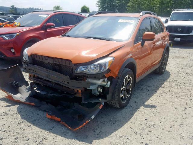 JF2GPAKC2D2831258 - 2013 SUBARU XV CROSSTR ORANGE photo 2