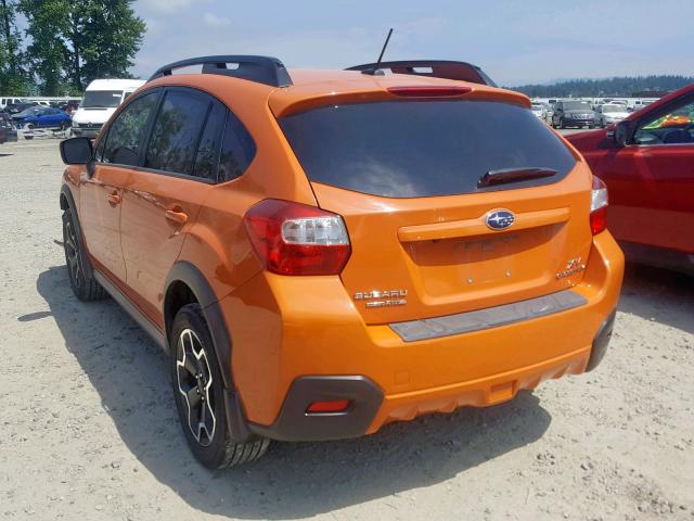 JF2GPAKC2D2831258 - 2013 SUBARU XV CROSSTR ORANGE photo 3