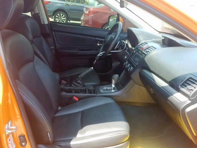 JF2GPAKC2D2831258 - 2013 SUBARU XV CROSSTR ORANGE photo 5