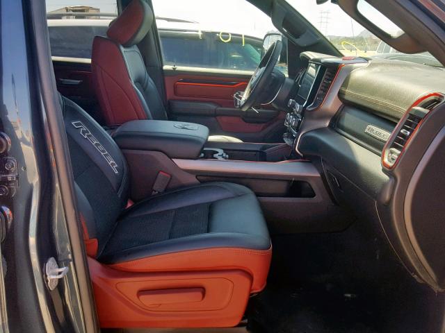 1C6SRFLT8KN630398 - 2019 RAM 1500 REBEL ლურჯი ფოტო 5