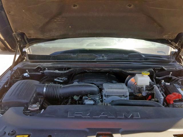 1C6SRFLT8KN630398 - 2019 RAM 1500 REBEL ლურჯი ფოტო 7