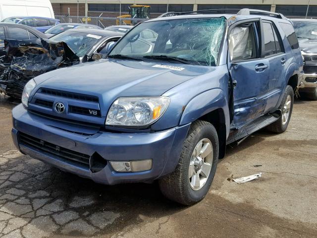 JTEBT17R050055836 - 2005 TOYOTA 4RUNNER LI BLUE photo 2