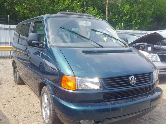 WV2KB47001H138304 - 2001 VOLKSWAGEN EUROVAN GL GREEN photo 1