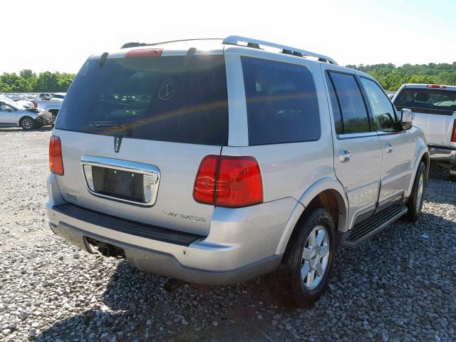 5LMFU27R23LJ50816 - 2003 LINCOLN NAVIGATOR SILVER photo 4