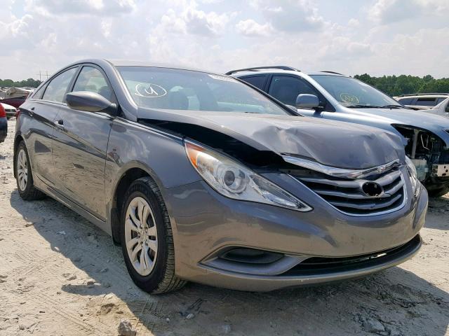 5NPEB4AC2DH548655 - 2013 HYUNDAI SONATA GLS SILVER photo 1