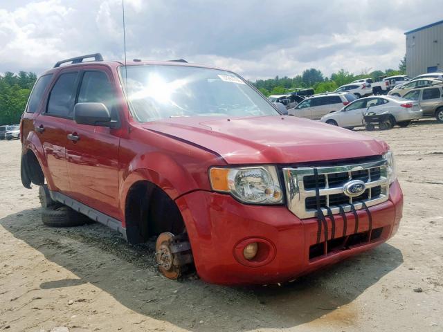 1FMCU9D74BKA96604 - 2011 FORD ESCAPE XLT RED photo 1