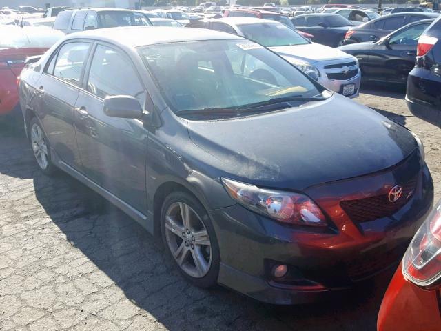 1NXBE40E59Z093418 - 2009 TOYOTA COROLLA XR GRAY photo 1