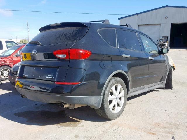 4S4WX86C664427931 - 2006 SUBARU B9 TRIBECA BLACK photo 4