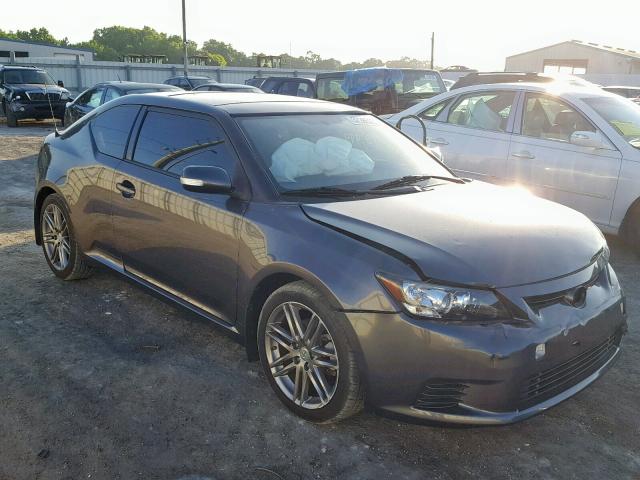 JTKJF5C7XD3062737 - 2013 TOYOTA SCION TC ნაცრისფერი ფოტო 1
