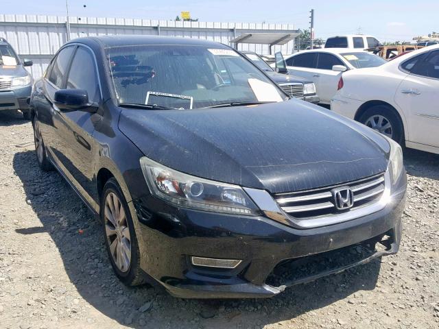 1HGCR2F83DA148589 - 2013 HONDA ACCORD EXL BLACK photo 1