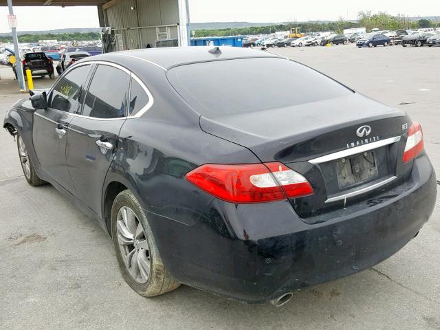 JN1BY1AP7DM512777 - 2013 INFINITI M37 BLACK photo 3