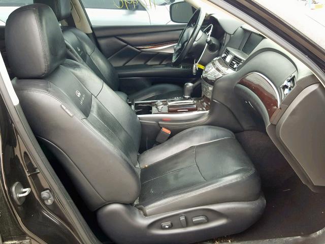 JN1BY1AP7DM512777 - 2013 INFINITI M37 BLACK photo 5