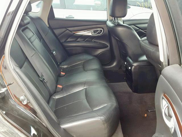 JN1BY1AP7DM512777 - 2013 INFINITI M37 BLACK photo 6