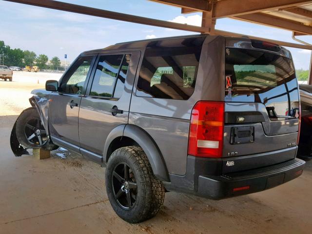 SALAD25426A385475 - 2006 LAND ROVER LR3 SE GRAY photo 3