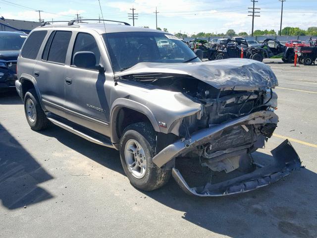 1B4HS28ZXYF260553 - 2000 DODGE DURANGO SILVER photo 1