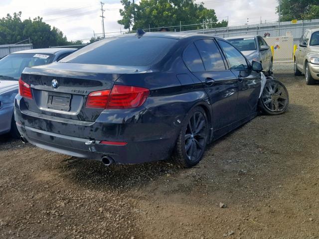 WBAFR7C58BC607942 - 2011 BMW 535 I BLACK photo 4