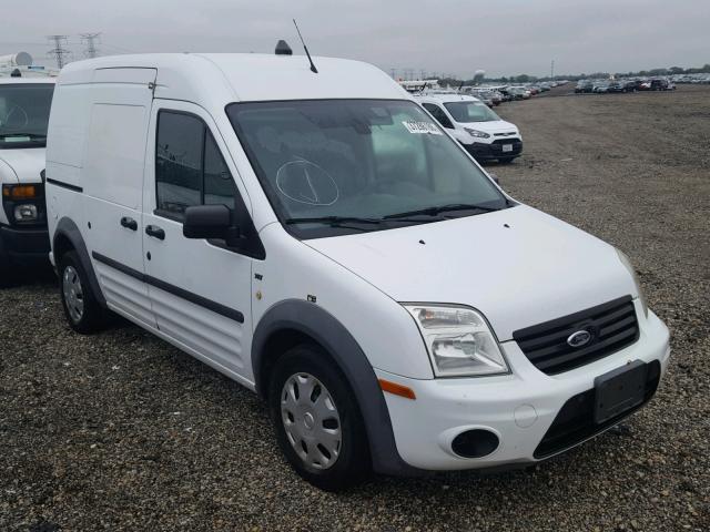 NM0LS7BN0DT133433 - 2013 FORD TRANSIT CO WHITE photo 1