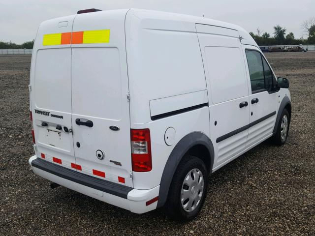 NM0LS7BN0DT133433 - 2013 FORD TRANSIT CO WHITE photo 4