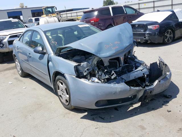 1G2ZF58B074217421 - 2007 PONTIAC G6 VALUE L BLUE photo 1