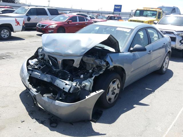 1G2ZF58B074217421 - 2007 PONTIAC G6 VALUE L BLUE photo 2