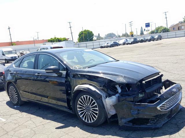 3FA6P0D91HR173932 - 2017 FORD FUSION TIT BLACK photo 1