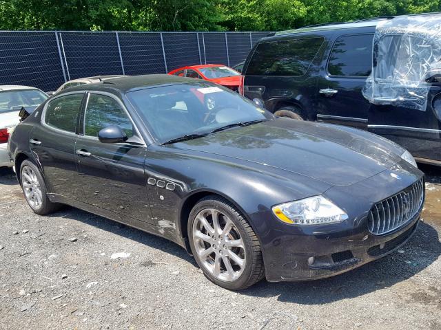 ZAMJK39A290044005 - 2009 MASERATI QUATTROPOR BLACK photo 1