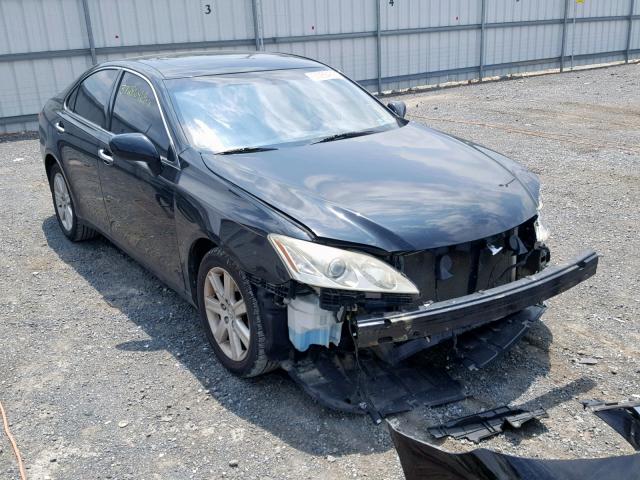 JTHBJ46G582227278 - 2008 LEXUS ES 350 BLACK photo 1