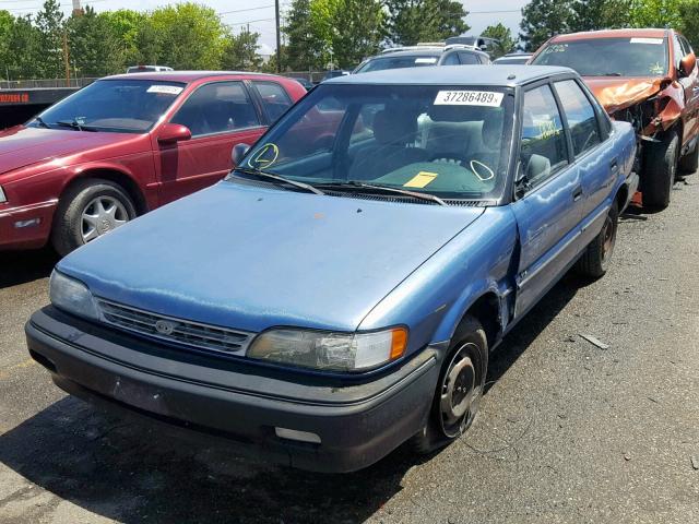 1Y1SK5463LZ133555 - 1990 GEO PRIZM BLUE photo 2