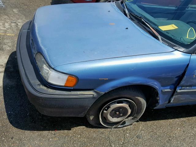 1Y1SK5463LZ133555 - 1990 GEO PRIZM BLUE photo 9