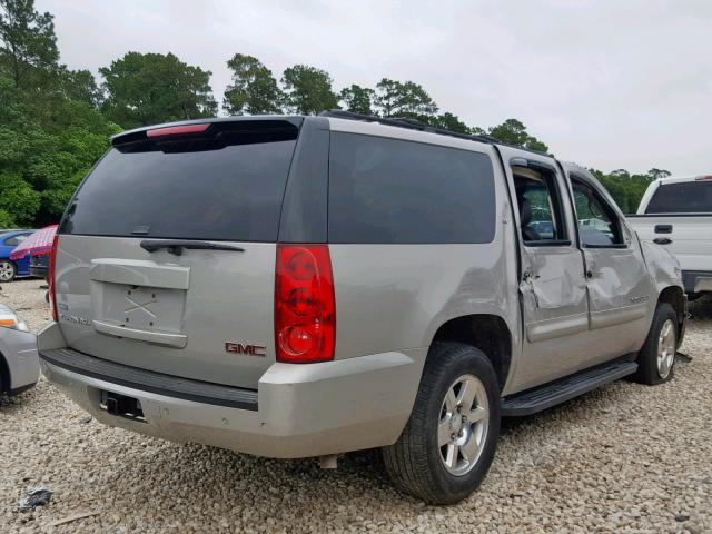 1GKFC36019J105300 - 2009 GMC YUKON XL C BEIGE photo 4