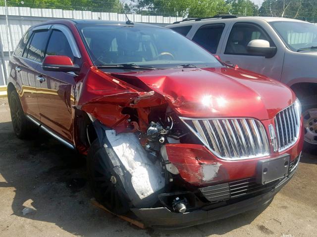 2LMDJ8JK6FBL32996 - 2015 LINCOLN MKX MAROON photo 1