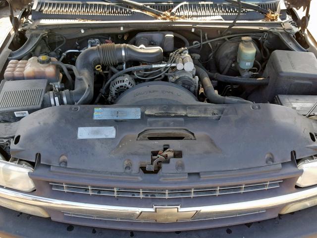 2GCEC19W411406363 - 2001 CHEVROLET SILVERADO GRAY photo 7