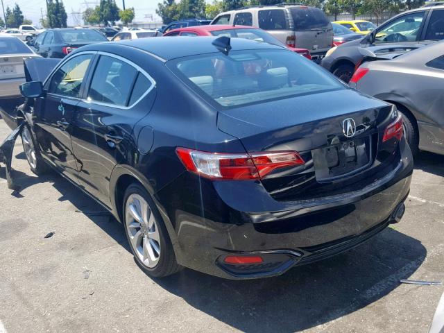 19UDE2F77HA002855 - 2017 ACURA ILX PREMIU BLACK photo 3