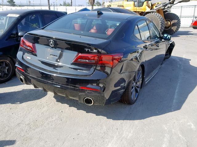 19UUB3F69JA004876 - 2018 ACURA TLX TECH+A BLACK photo 4