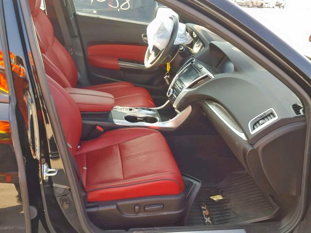 19UUB3F69JA004876 - 2018 ACURA TLX TECH+A BLACK photo 5