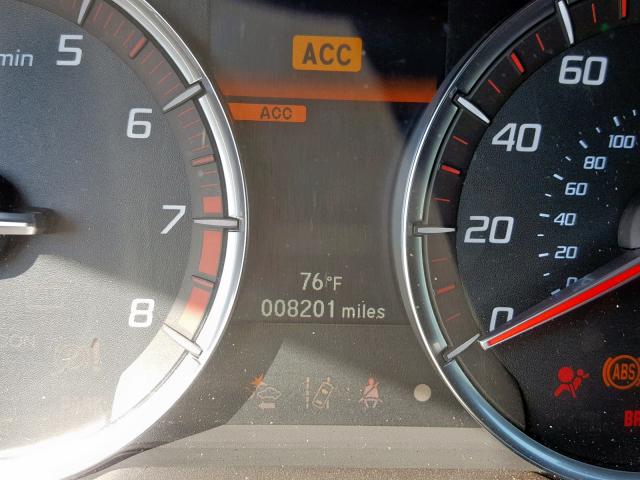 19UUB3F69JA004876 - 2018 ACURA TLX TECH+A BLACK photo 8