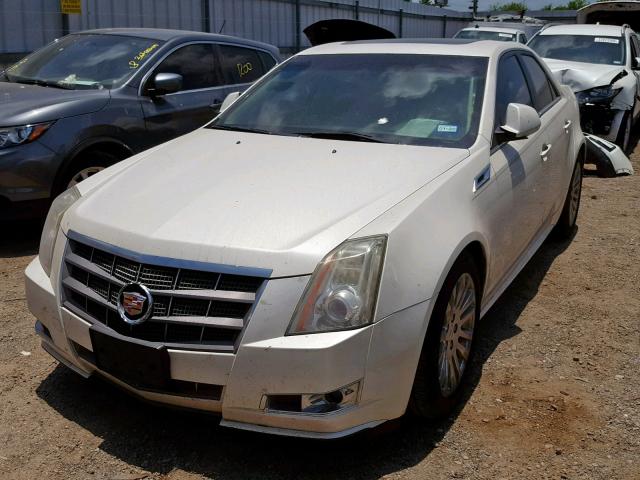 1G6DP5ED8B0168707 - 2011 CADILLAC CTS PREMIU WHITE photo 2