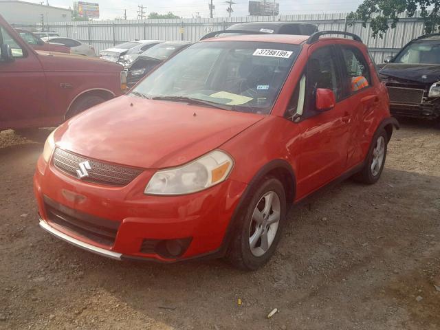 JS2YB413385100143 - 2008 SUZUKI SX4 BASE RED photo 2