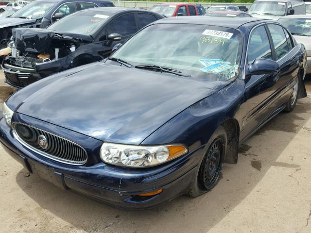 1G4HP52K53U228126 - 2003 BUICK LESABRE CU BLUE photo 2