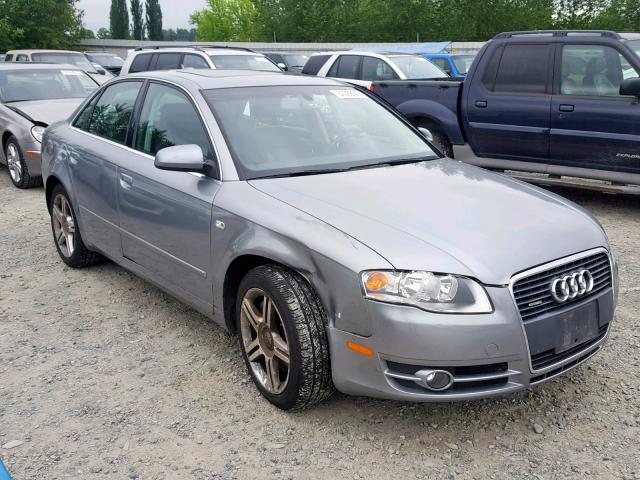 WAUDF78E36A215400 - 2006 AUDI A4 2.0T QU SILVER photo 1