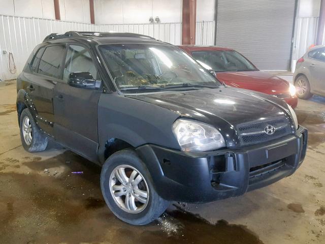 KM8JN72D58U811789 - 2008 HYUNDAI TUCSON SE BLACK photo 1